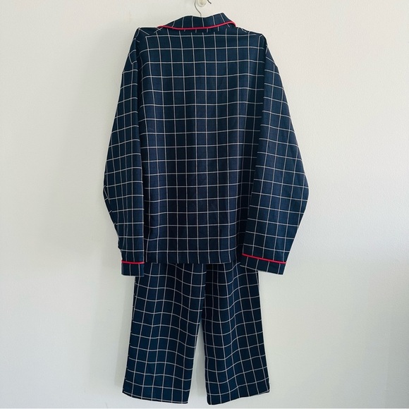 New The Happily Eva After Collection The Tonino Pajama Set XS 100% Cotton Plaid - Picture 10 of 15